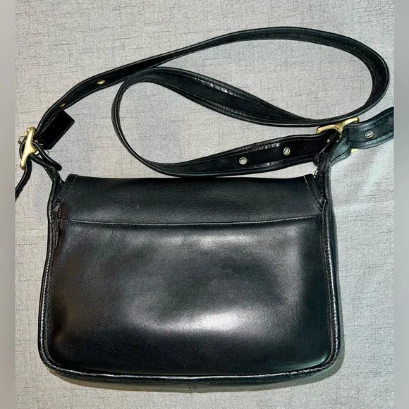 Coach Patricia's Legacy Black Leather Bag